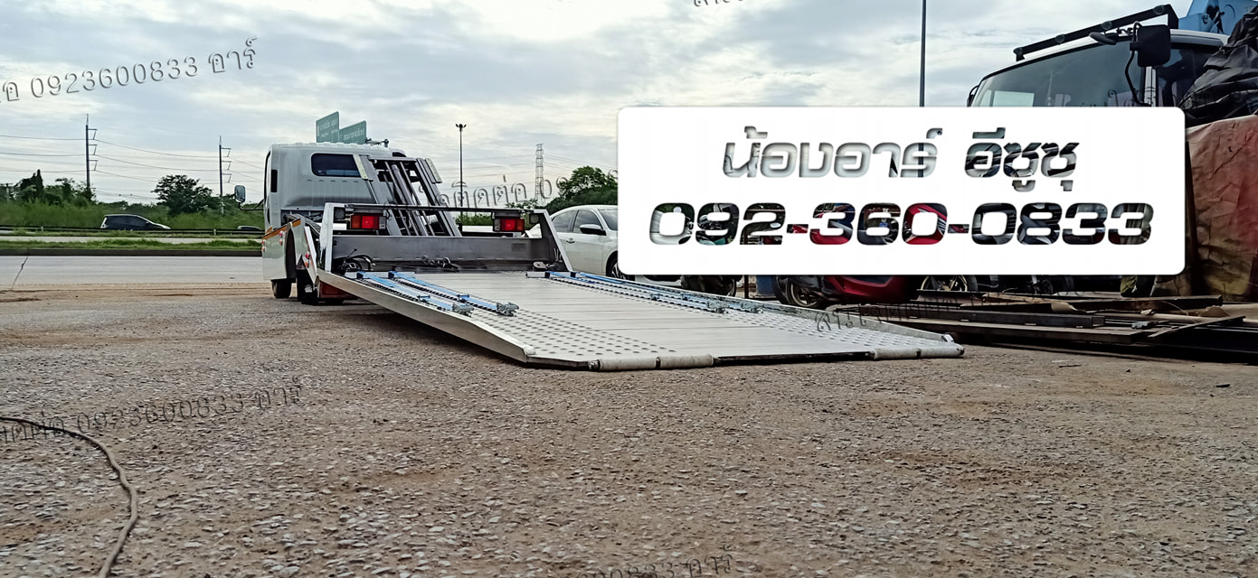 6 ล้อ ISUZU NPR150 แรงม้า พร้อมถาดสไลด์