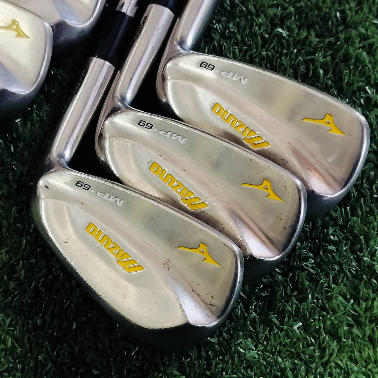 ชุดเหล็ก MIZUNO MP69 SET YELLOW หล่อมากๆๆค่ะ ก้าน DG X100 สำหรับสปีดแรง ไม้กอล์ฟพรีเมี่ยมมือสอง ของแท้ By NakaraLuxurious