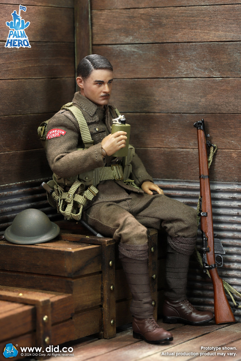 [พร้อมส่ง] DID XB80028 1/12 : WWI British Infantry - Albert Brown
