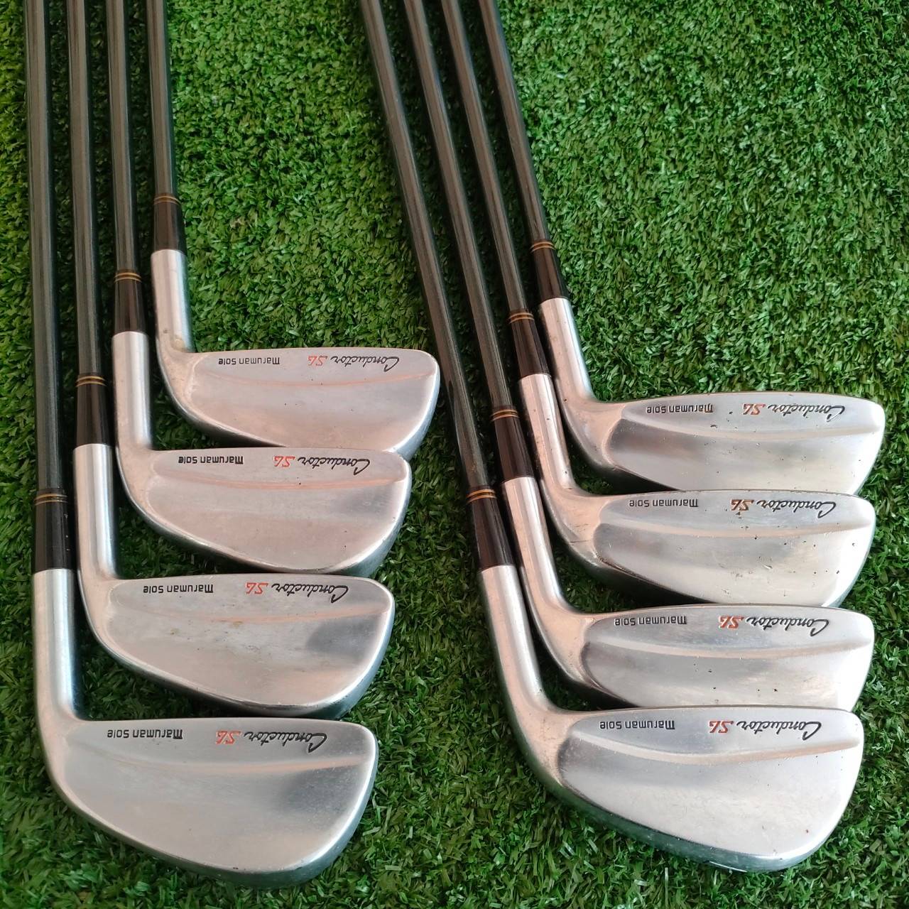 ชุดเหล็ก MARUMAN CONDUCTOR SG มีเหล็ก 3-9 เเละ PW ก้าน CRABON FLEX R