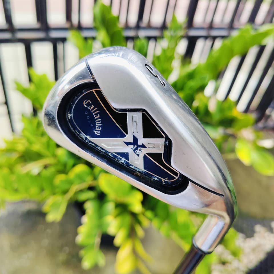 เหล็ก 3 Callaway X18 ก้าน SYSTEM FLEX R Cavity ลึก ตีง่ายมาก ขนาดใบกำลังดี ไม่ใหญ่เทอะทะ น่าตีมากค่ะ ไม้กอล์ฟพรีเมี่ยมมือสองญี่ปุ่น ของแท้ By NakaraLuxurious