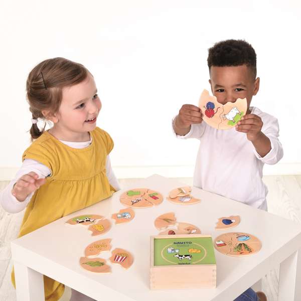 ชุดกระบวนการผลิตวัสดุธรรมชาติ ,เกมปริศนา , ของเล่นเด็ก, จิ๊กซอว์, ตัวต่อ, จับคู่ความสัมพันธ์ , ของเล่นไม้, ของเล่นเสริมพัฒนาการ