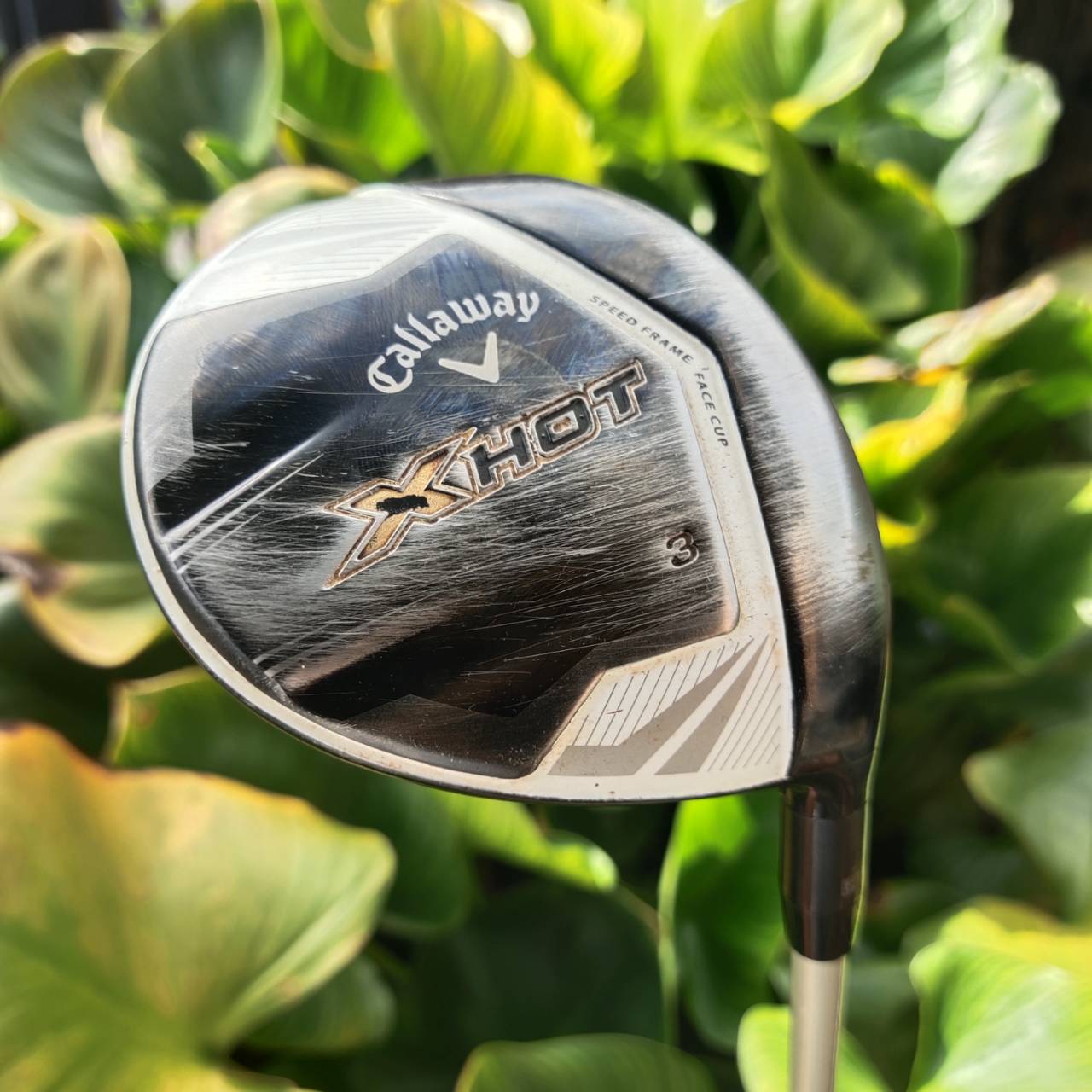 FW3 Callaway X-HOT เทคโนโลยี Speed Frame Face Cup เพิ่มความเร็วลูกกอล์ฟทั่วหน้าไม้