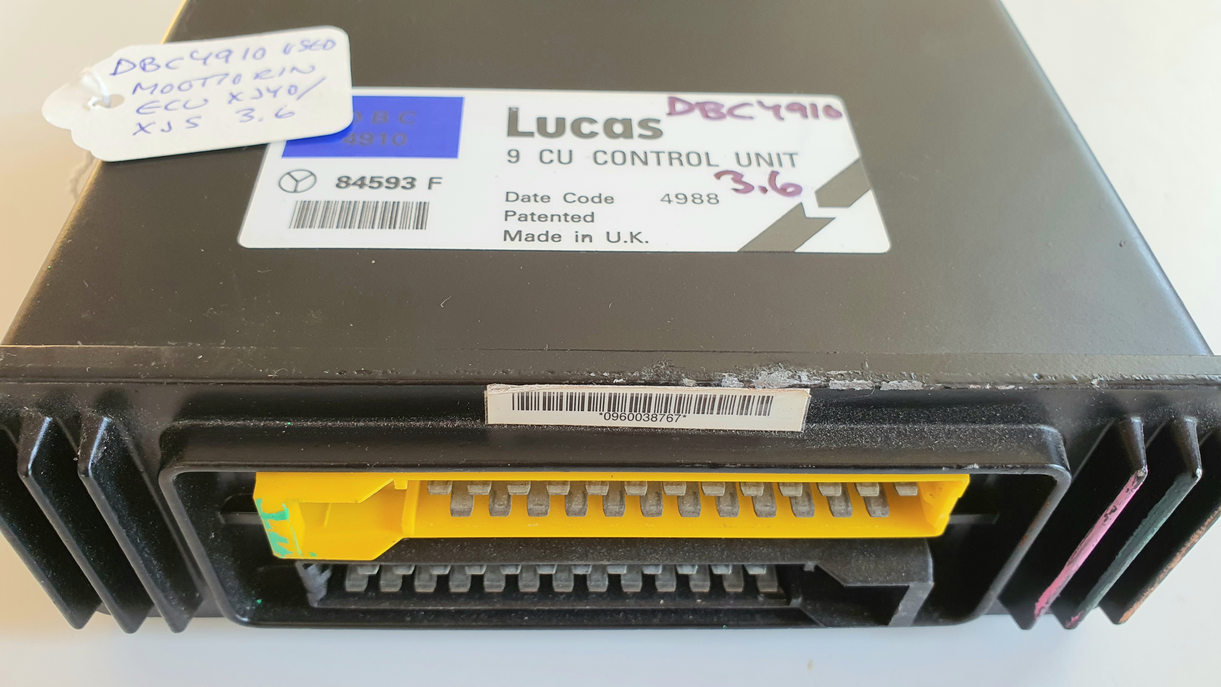 Moottorin ECU XJ40 3.6 Käytetty osa =250e