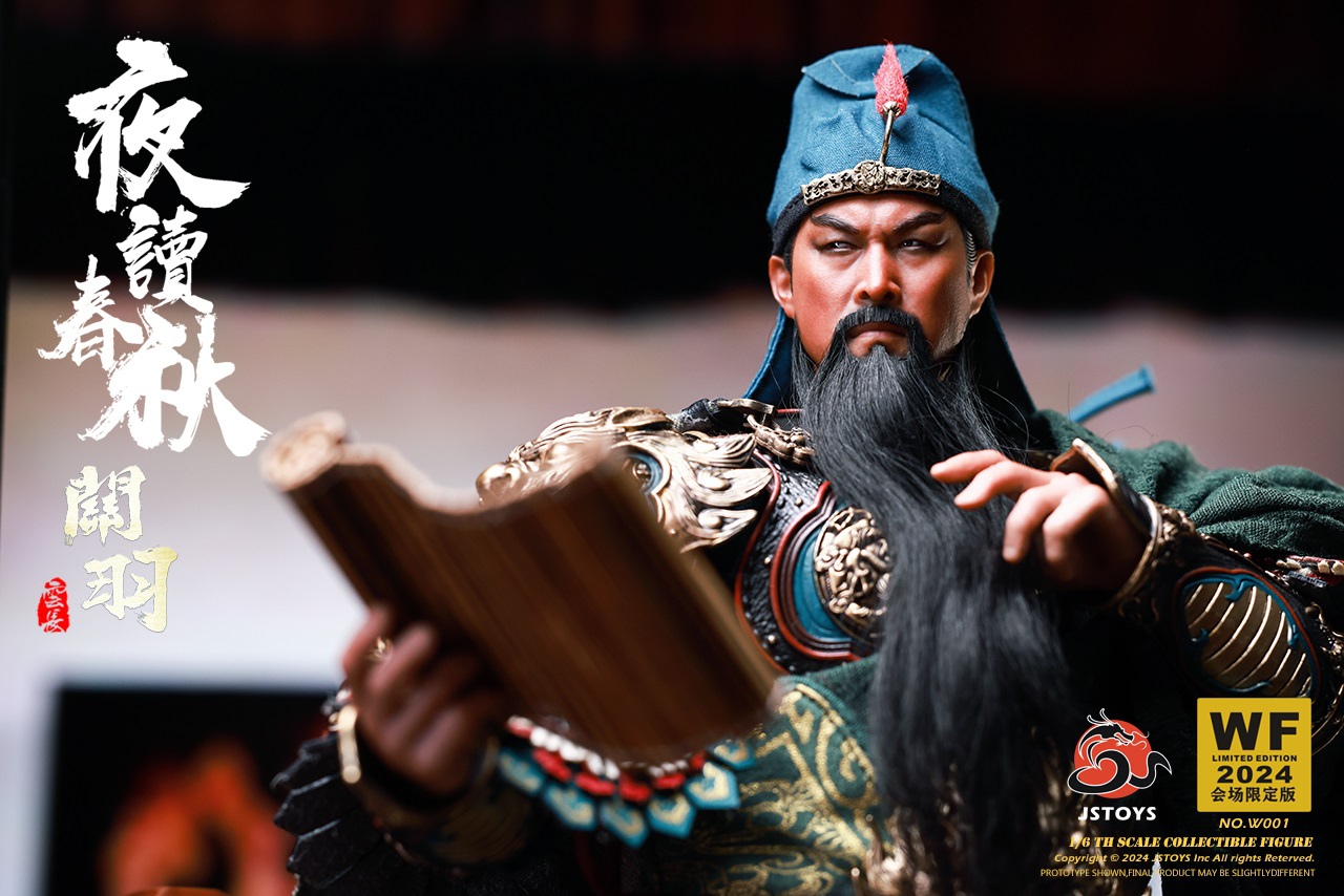 [พร้อมส่ง]JSTOYS W001 1/6 : GUAN YU YUCHANG (WF2024 EXCLUSIVE EDITION)