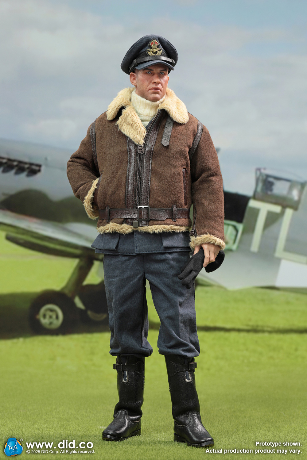 [สั่งจอง]DID K80187 1/6 : WWII British Pilot Squadron Leader – Tom