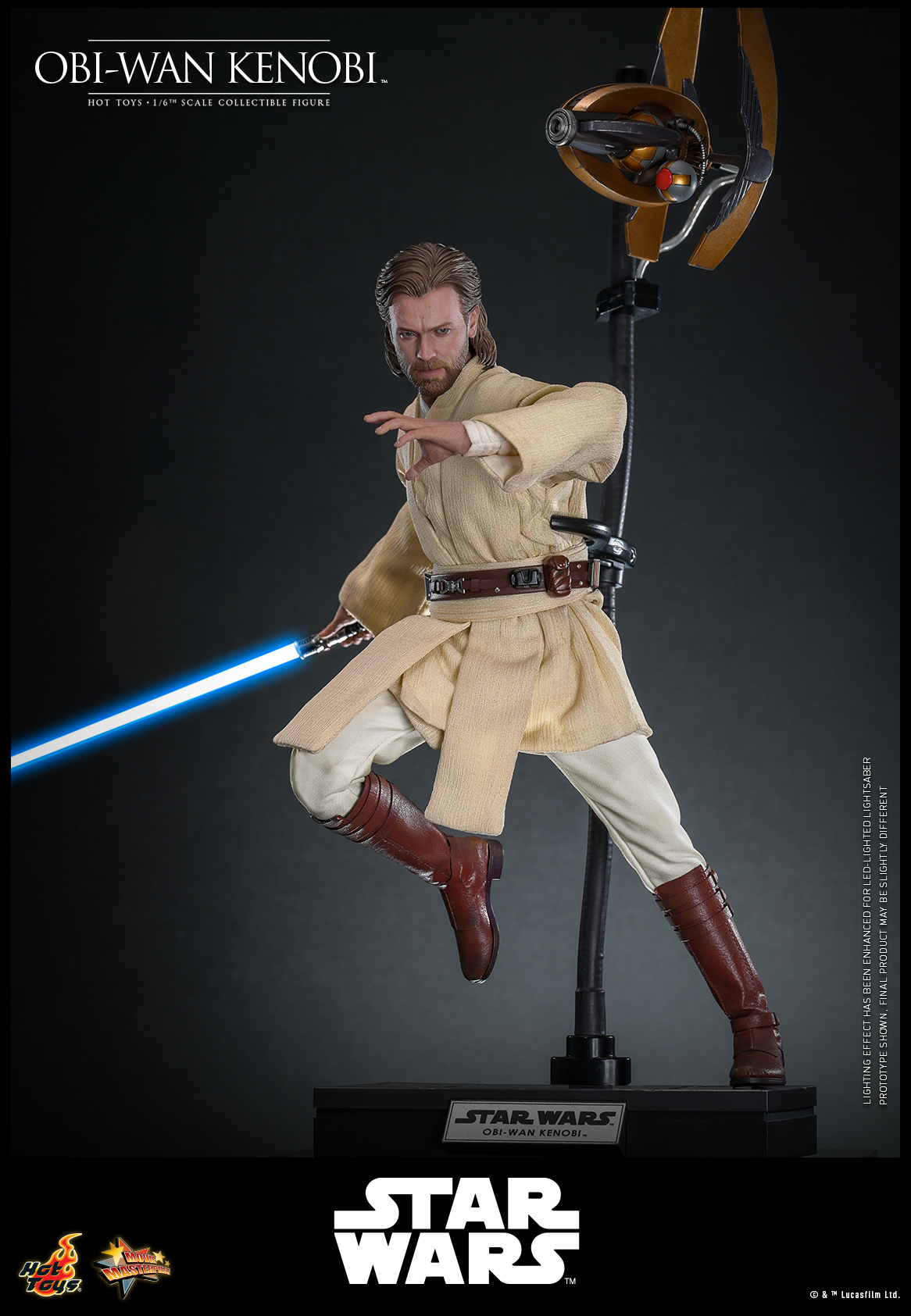 [สั่งจอง]Hot Toys 1/6 - MMS808 : Star Wars: Attack Of The Clones - Obi-Wan Kenobi