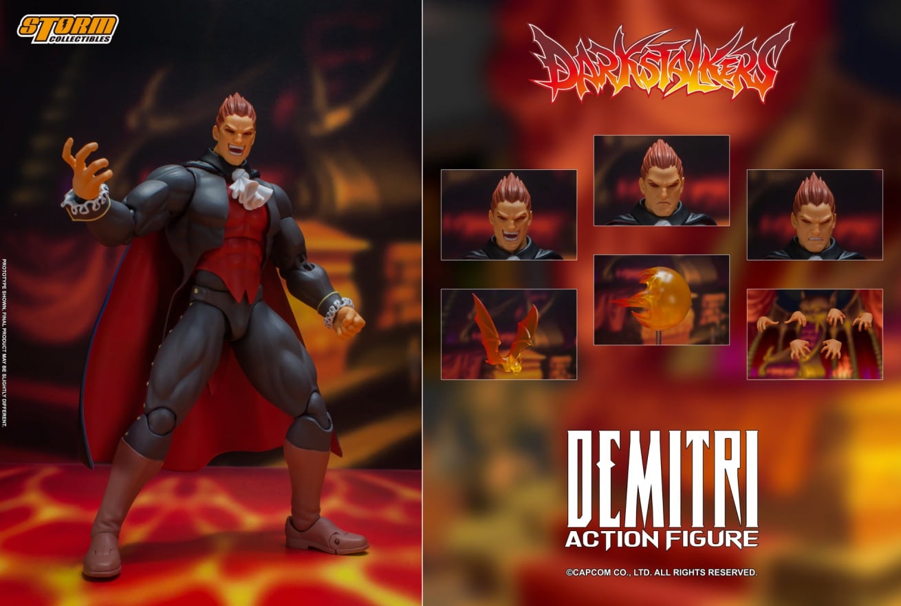 [สั่งจอง]Storm Collectibles CPDS001 1/12 : Darkstalkers - Demitri