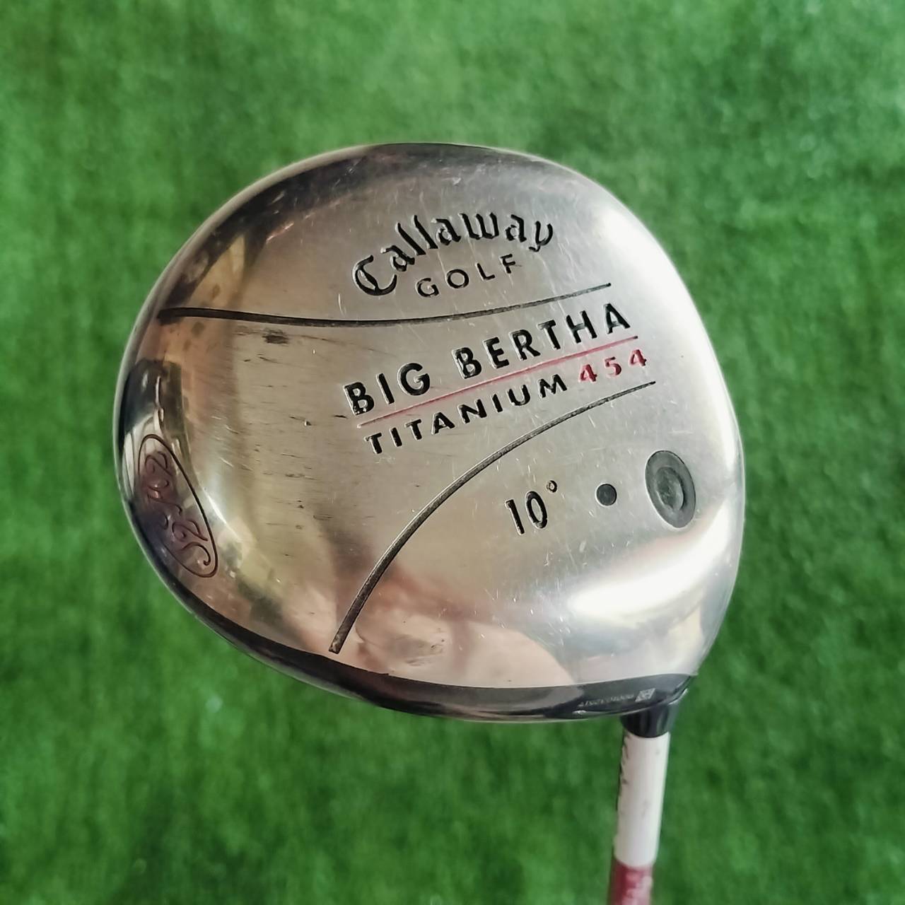 Driver Callaway BIGBERTHAR 454 วัสดุ BETA TITANIUM ตีง่าย เสียงหวานๆ ไม้กอล์ฟพรีเมี่ยมมือสอง ของแท้ By NakaraLuxurious
