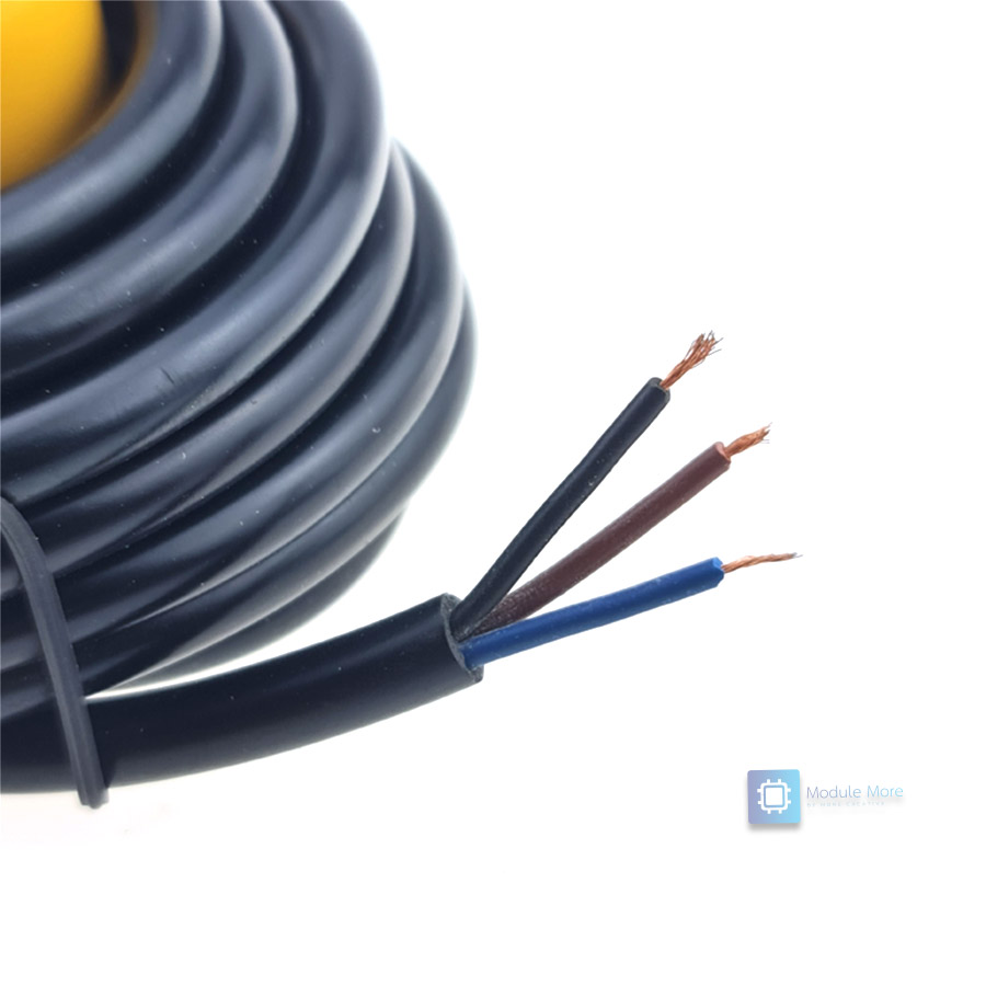 สวิตซ์ลูกลอย ลูกลอยไฟฟ้า Float switch สายยาว 4 เมตร Square float switch liquid level sensor 4m