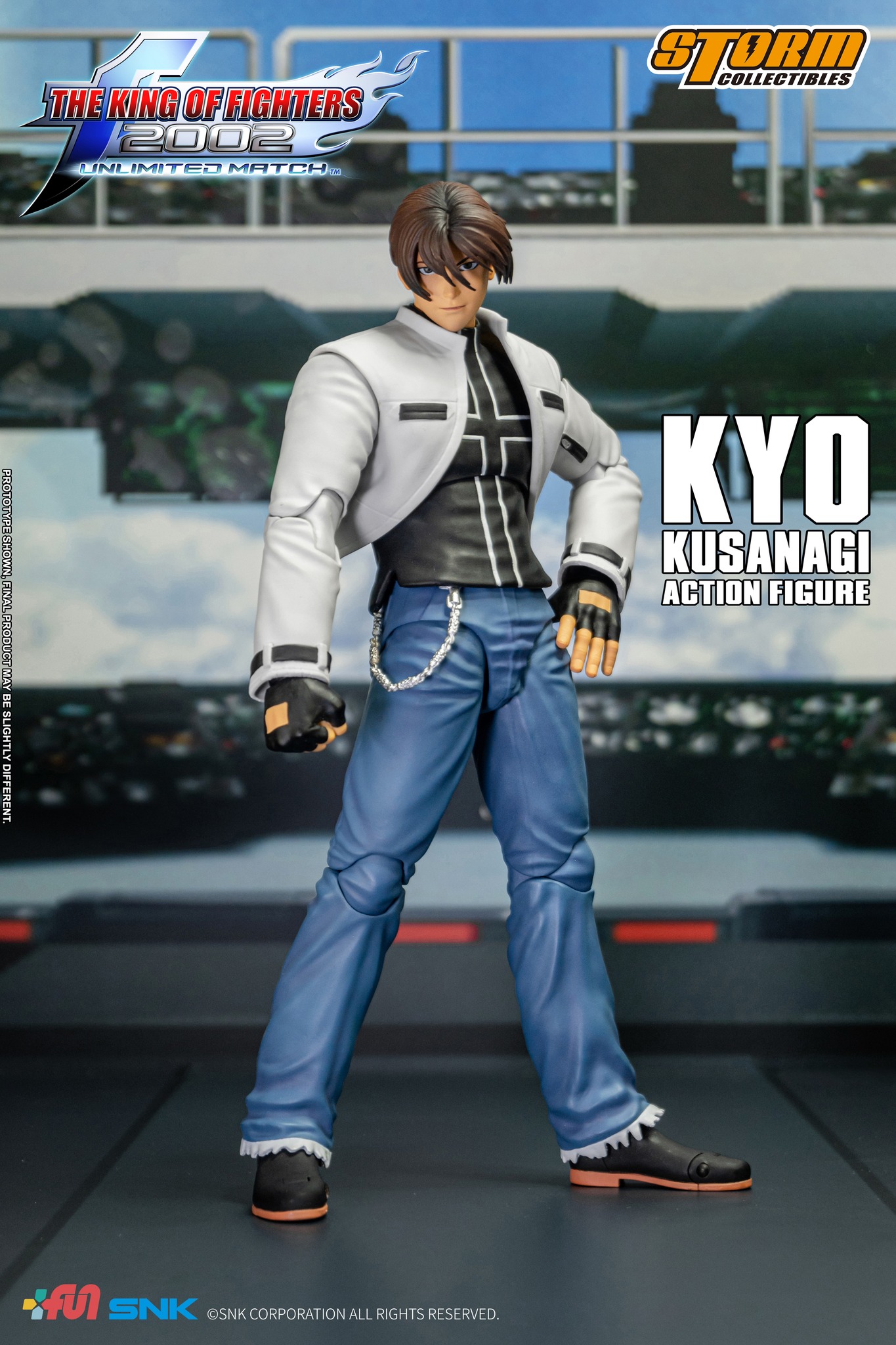 [สั่งจอง]Storm Collectibles SKKF08 1/12 : King of Fighters 2002 Unlimited Match - KYO KUSANAGI