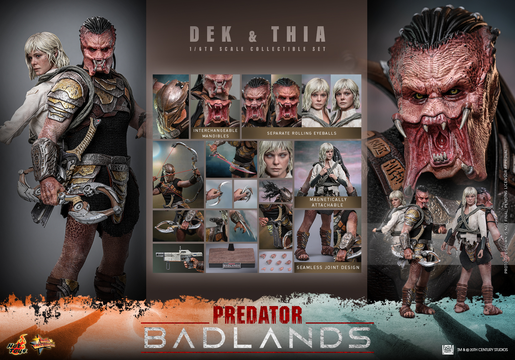 [สั่งจอง] Hot Toys 1/6 : Predator: Badlands