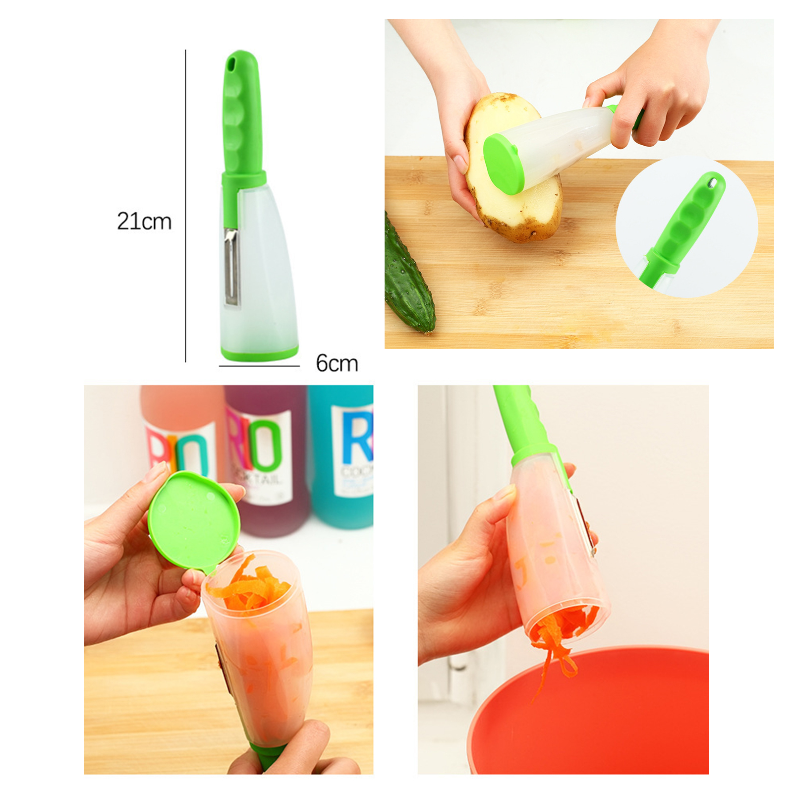 ที่ปอกผลไม้ พับได้ มี3รุ่น ทรงแอปเปิ้ล/เก็บเปลือก/ก้านพับแหวน ขนาดพกพา ขนาดเล็ก ใบมีดสแตนเลส