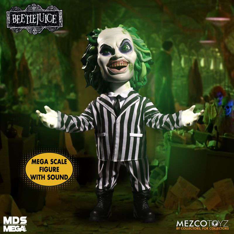 [สั่งจอง] Mezco MDS Mega Scale Talking 15" : Beetle Juice
