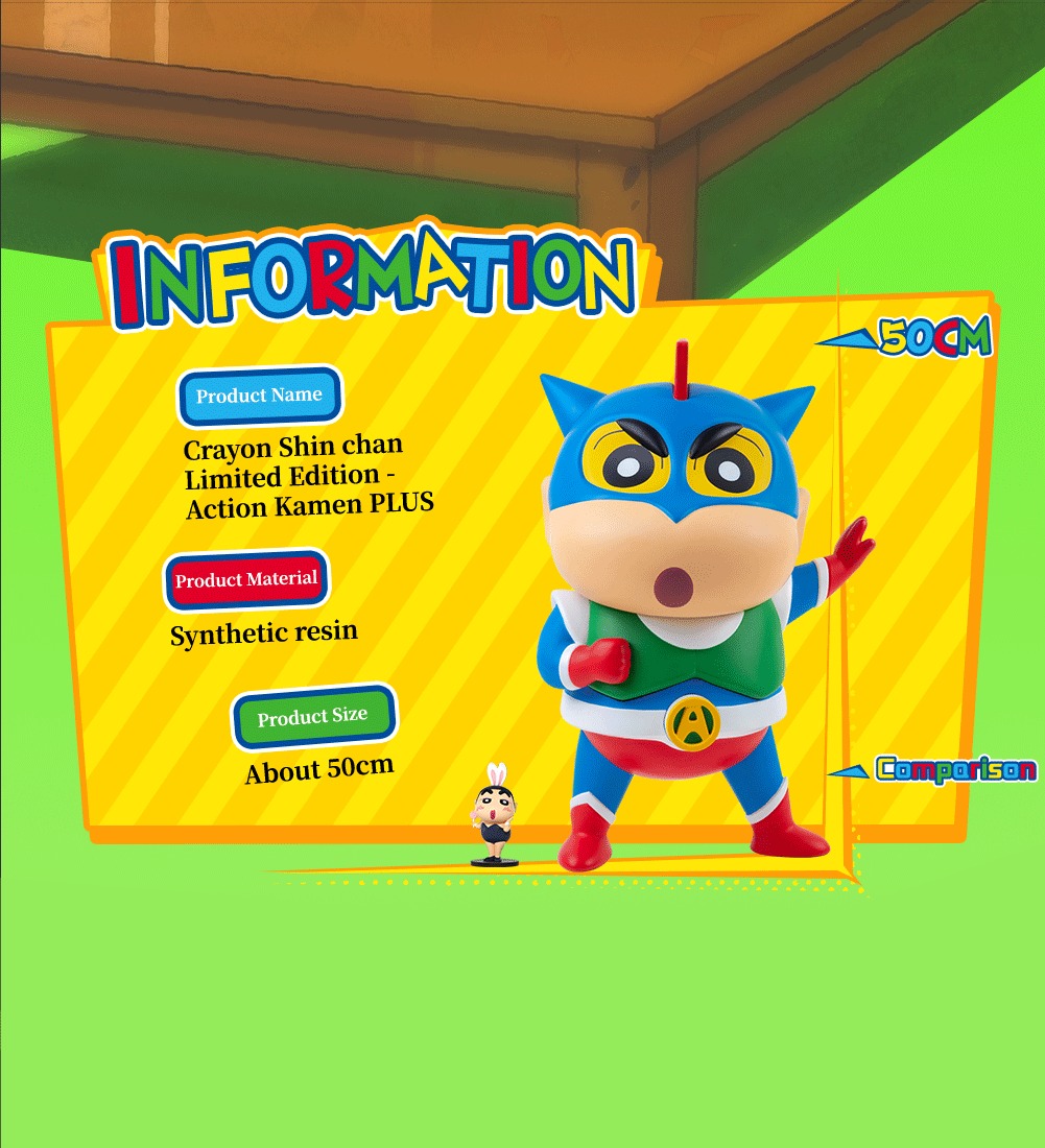 [สั่งจอง] Innate Art : Crayon Shin-chan (Action Kamen Plus)