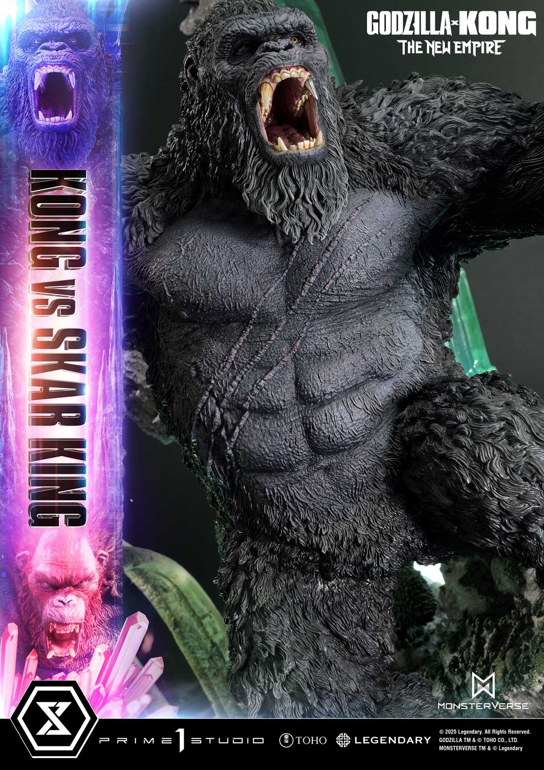 [สั่งจอง]Prime 1 Studio UDMGXK-02: Kong vs Skar King (Godzilla x Kong: The New Empire)