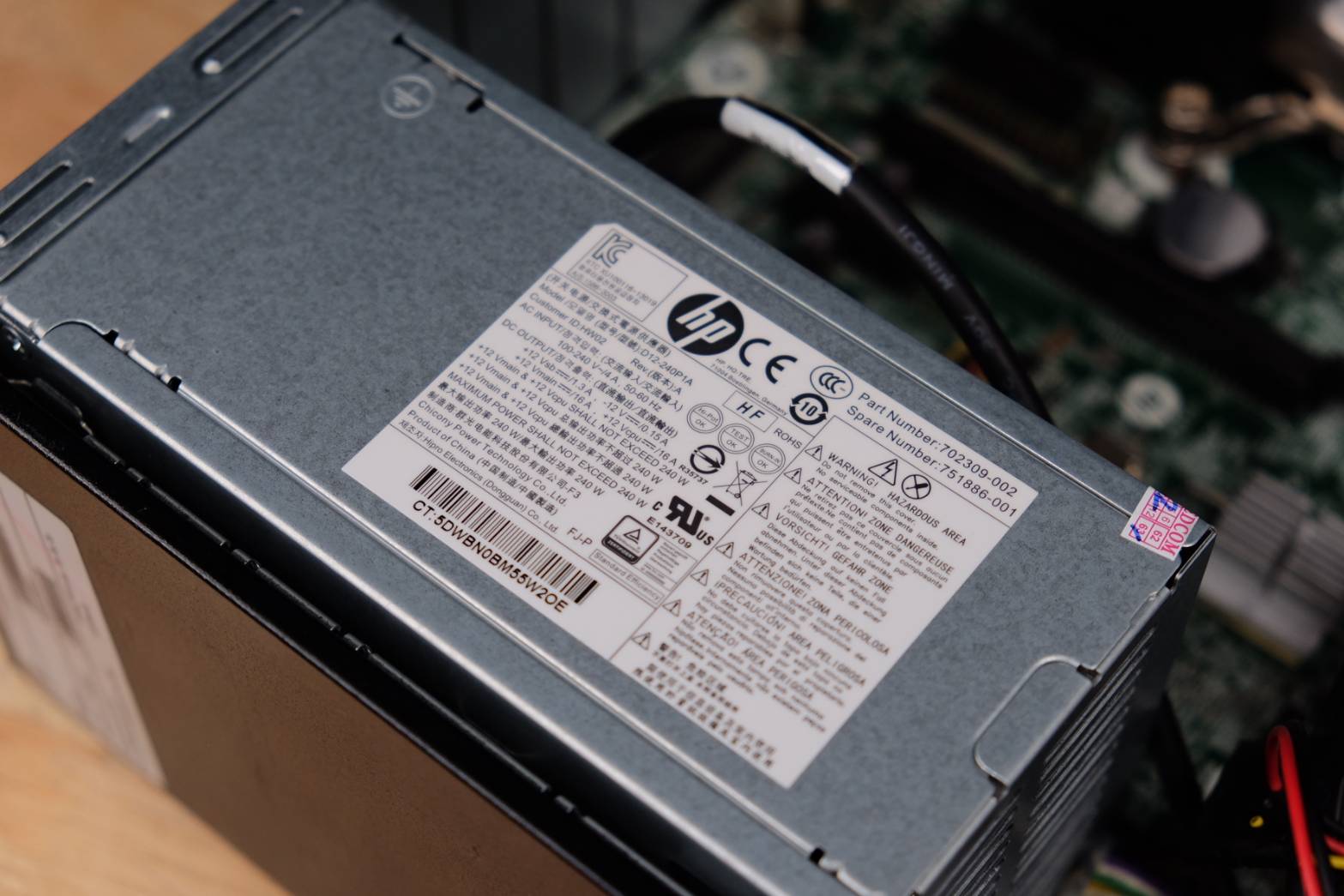 HP ProDesk 600 G1 SFF (Gen4) คอม พิวเตอร์แบบตั้งโต๊ะ CPU i7-4770 Ram 8 GB SSD 240 GB สินค้ามีประกัน