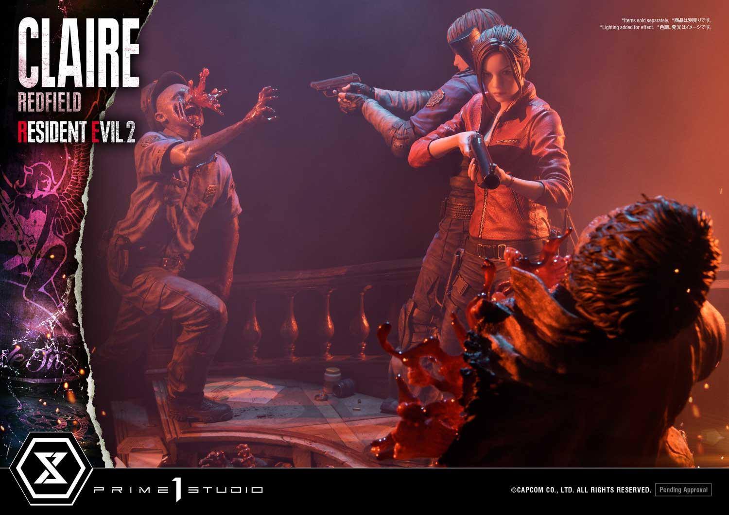 [สั่งจอง]Prime 1 Studio UPMRE2 : Resident Evil 2 Leon S. Kennedy & Claire Redfield