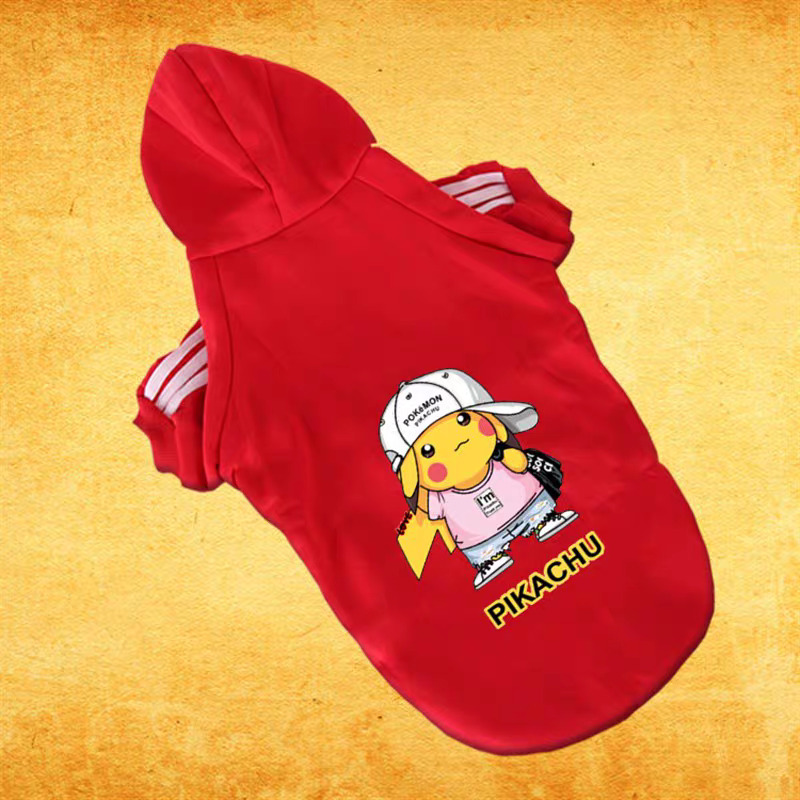 🇹🇭พร้อมส่ง🇹🇭 🐶🐕BIGSIZE เสื้อฮู้ดดี้ ลายการ์ตูน น่ารัก สำหรับ สุนัขพันธุ์กลาง ถึง หมาใหญ่