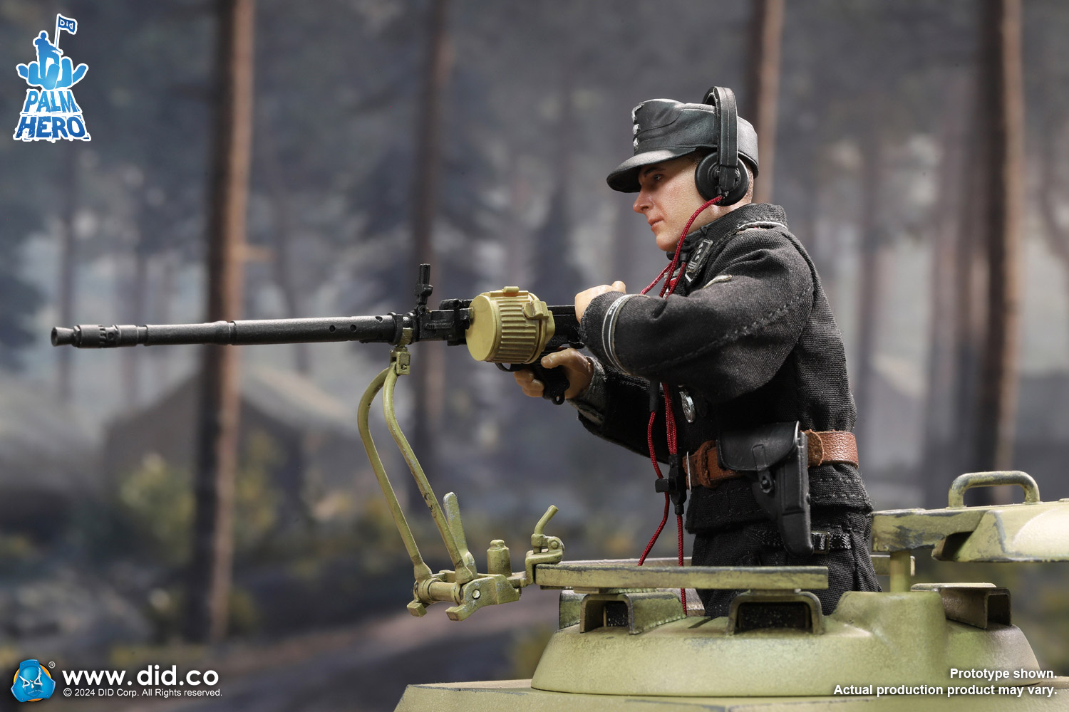 [สั่งจอง] DID 1/12 : Palm Hero Series-Panther Tank Diorama