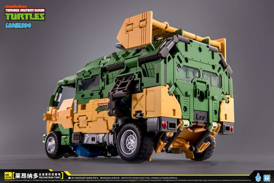 [สั่งจอง]HeatBoys HB0018 (25Cm) : Transformation TMNT Leonardo