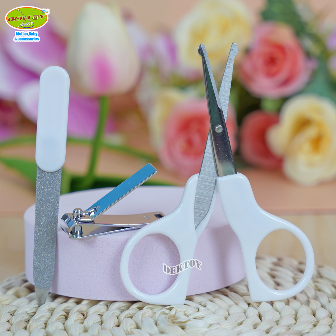 Grace kids เกรซคิดส์ กรรไกรตัดเล็บเด็กทารกเกรคิดส์ 3 ชิ้น