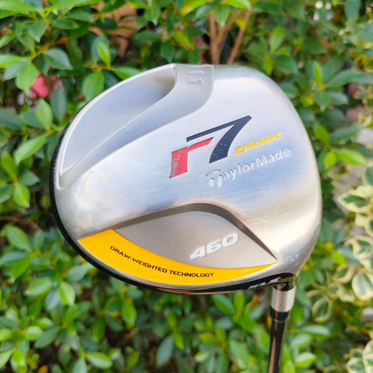 DRIVER TAYLORMADE R7 DRAW 460 องศา 10.5 ก้าน RE*AX FLEX R หัวใหญ่ สวีทสปอตกว้างๆ ตีง่ายมากๆ รุ่นนี้กันเฟดออกขวา