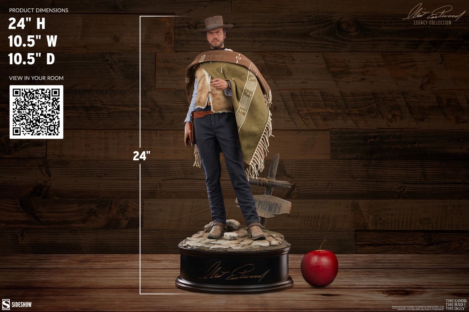 [สั่งจอง]Sideshow 300809 : Clint Eastwood Legacy Collection - The Man with No Name Premium Format Figure