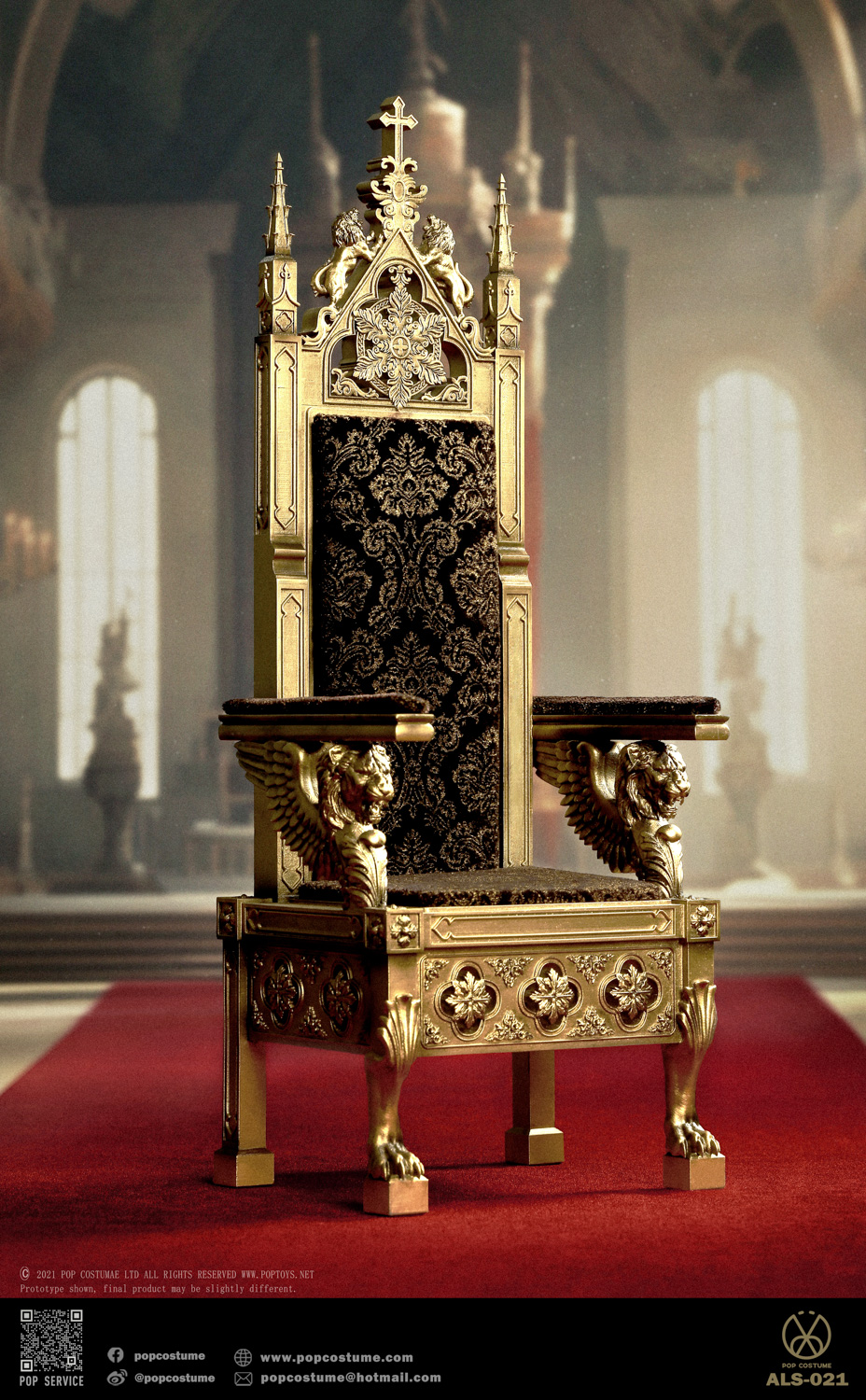 [สั่งจอง]POP COSTUME 1/6 : THE ERA OF EUROPA WAR The Lionheart Brianna