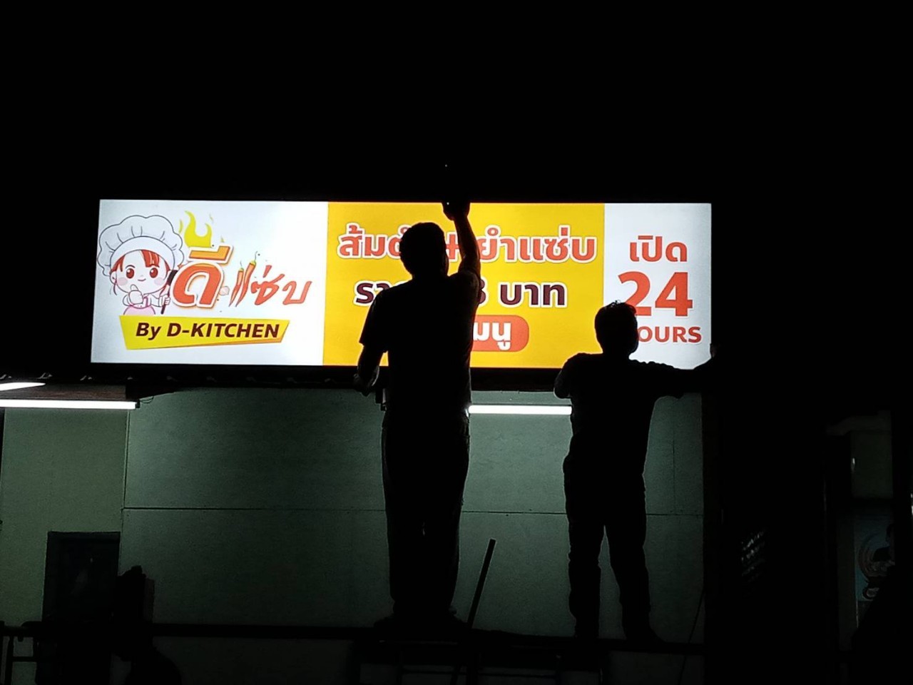 ป้ายกล่องไฟ