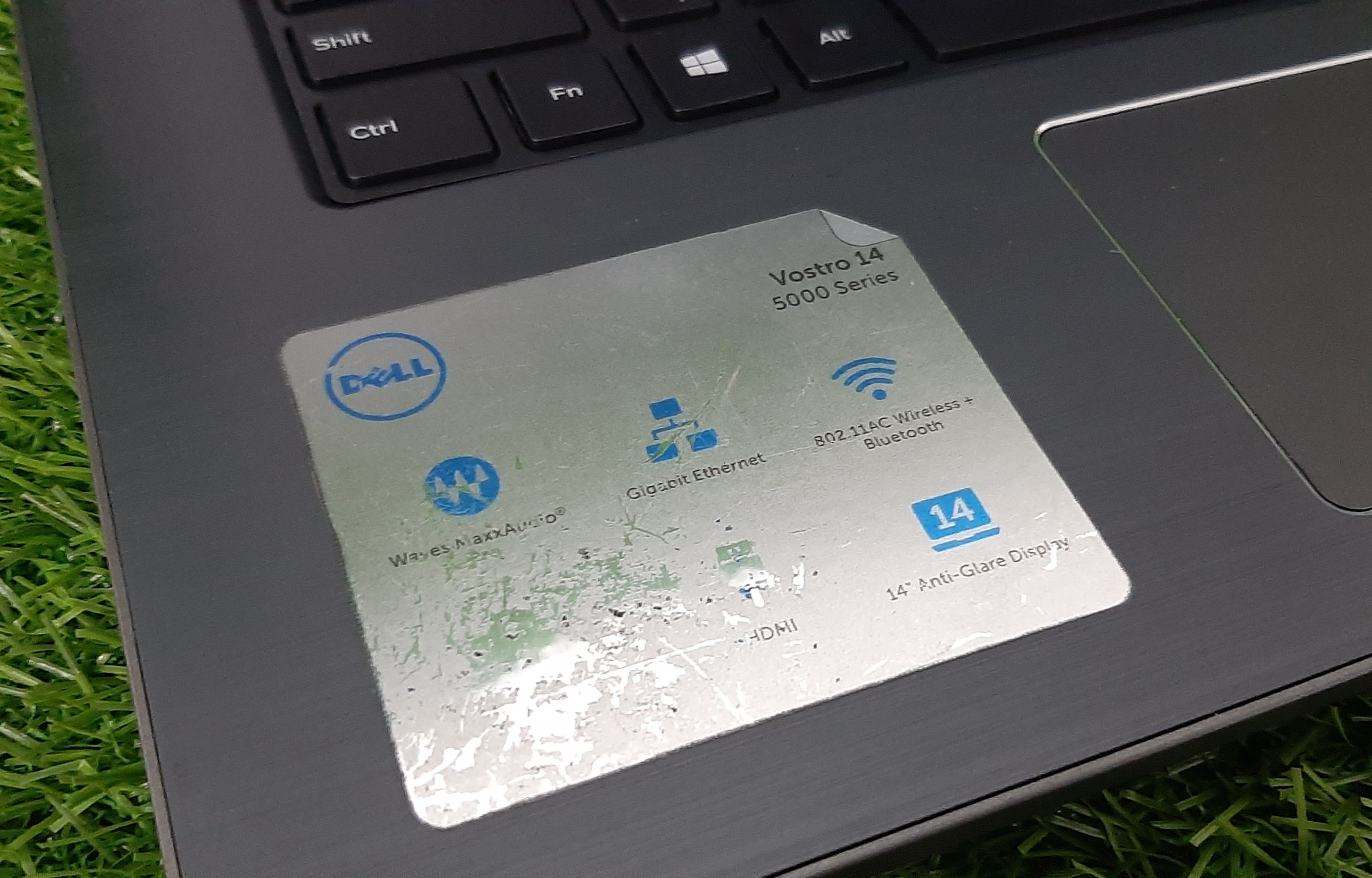 Notebook มือสอง ประกันร้าน 1 เดือน Dell Vostro 14-5459 (i5-6200U Ram4GB HDD500GB VGA930M 2GB) + Adapter