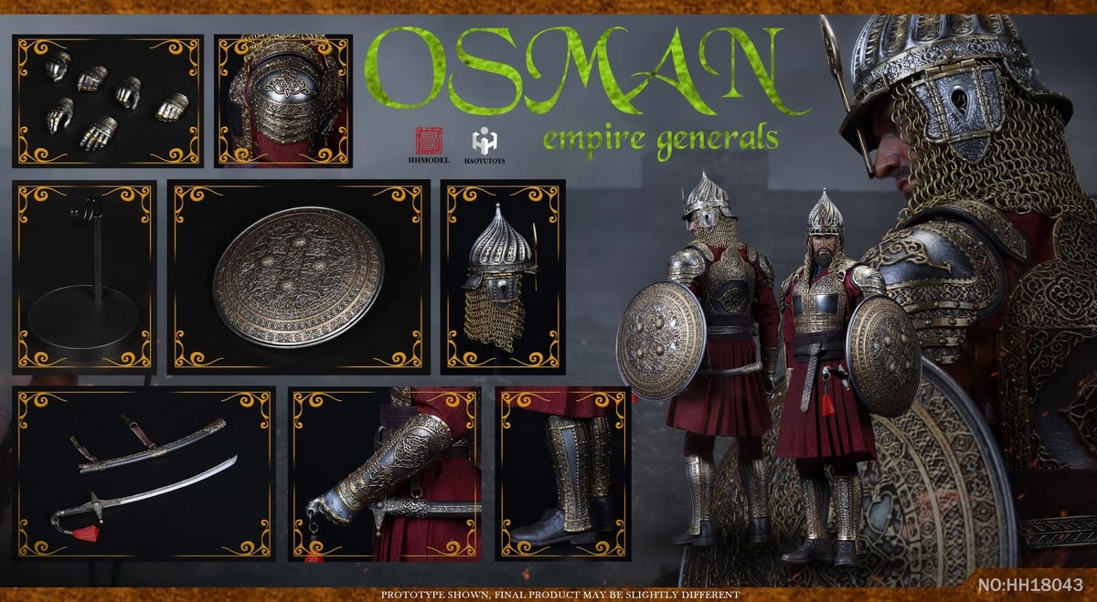 [สั่งจอง]HHMODEL x HAOYUTOYS HH18043 1/6 : Empire Series - General of the Ottoman Empire
