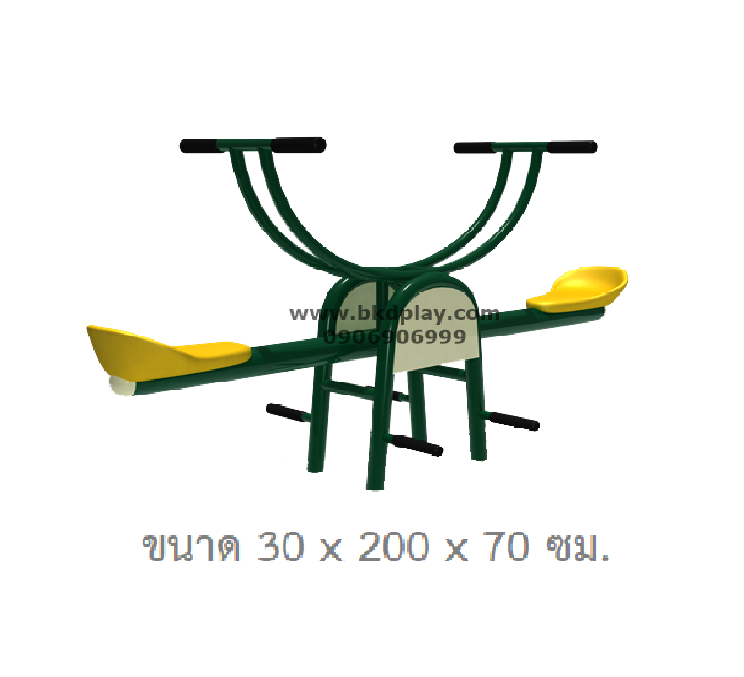 เครื่องเล่นสนาม กลางแจ้ง เหล็ก,คานกระดก 2 ที่นั่ง Outdoor Playground, ราคาโรงงาน สินค้าสั่งผลิต 10-20 วัน