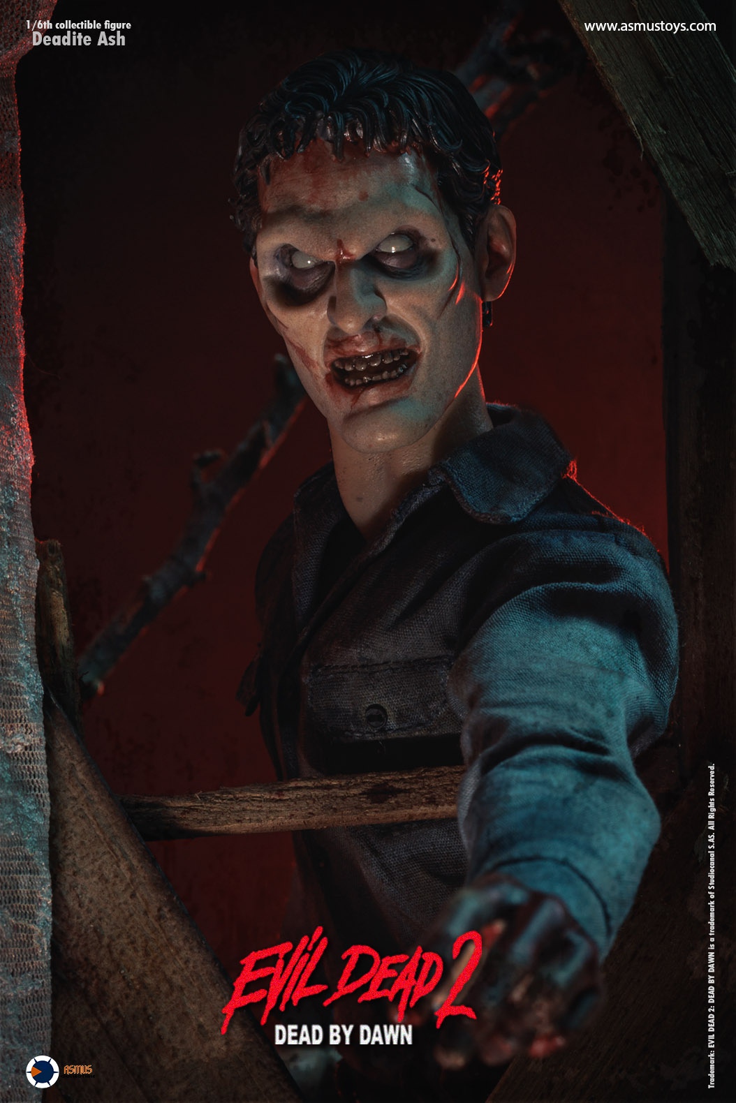 [สั่งจอง] ASMUS TOYS EDA002 1/6 : EVIL DEAD II SERIES: DEADITE ASH