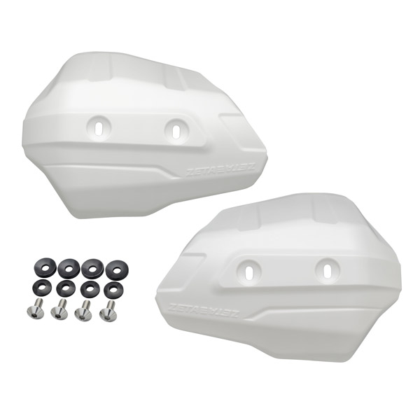 ใบการ์ดแฮนด์ ZETA Adventure Armor Scudo Protector - White