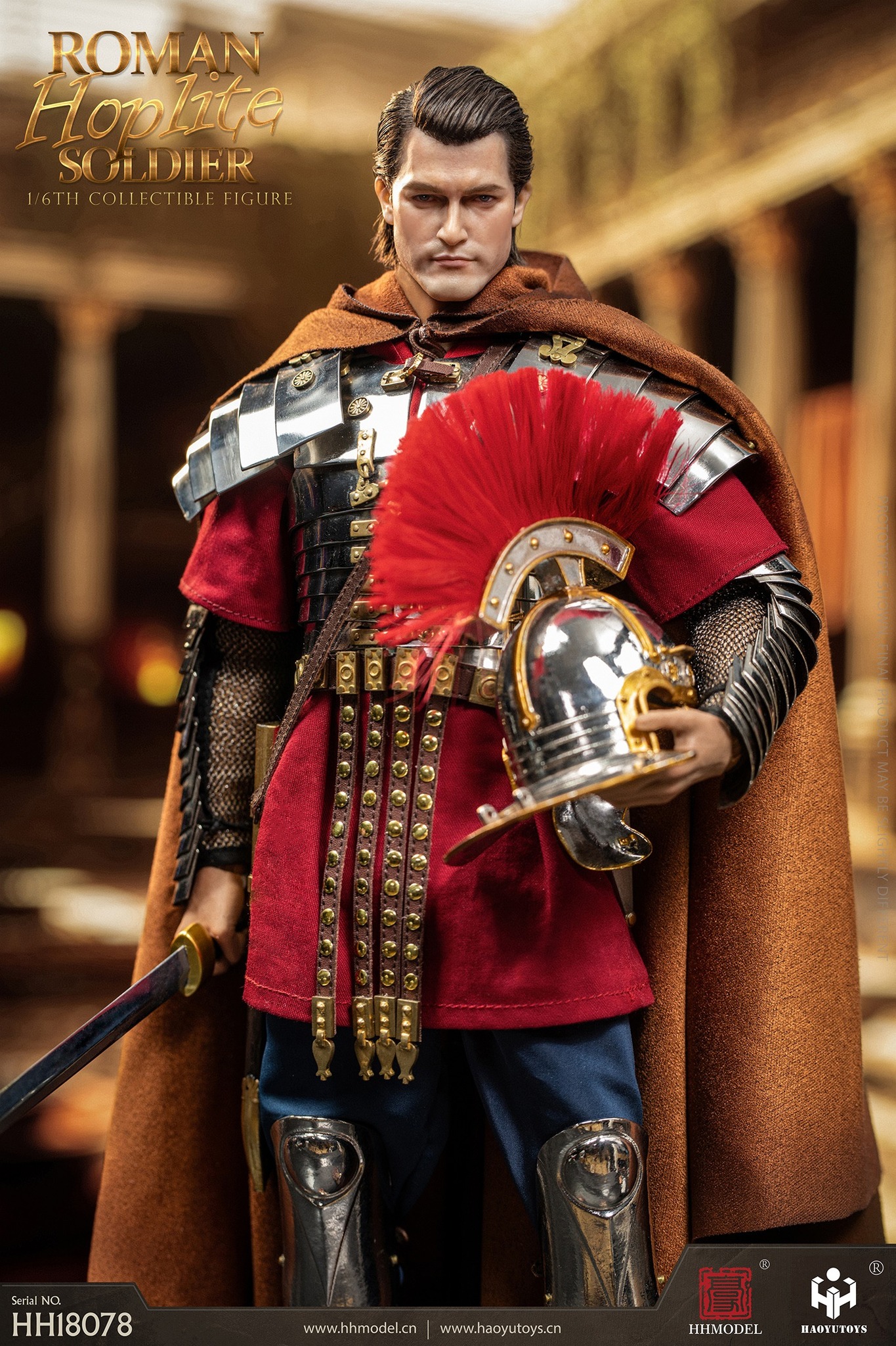 [สั่งจอง] HHMODEL & HAOYUTOYS HH18078 1/6 : Imperial Legion - Hoplite Re plate making