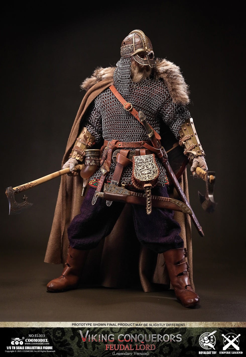 [สั่งจอง]COOMODEL 1/6 : LEGNGDS OF EMPIRES - VIKING CONQUERORS