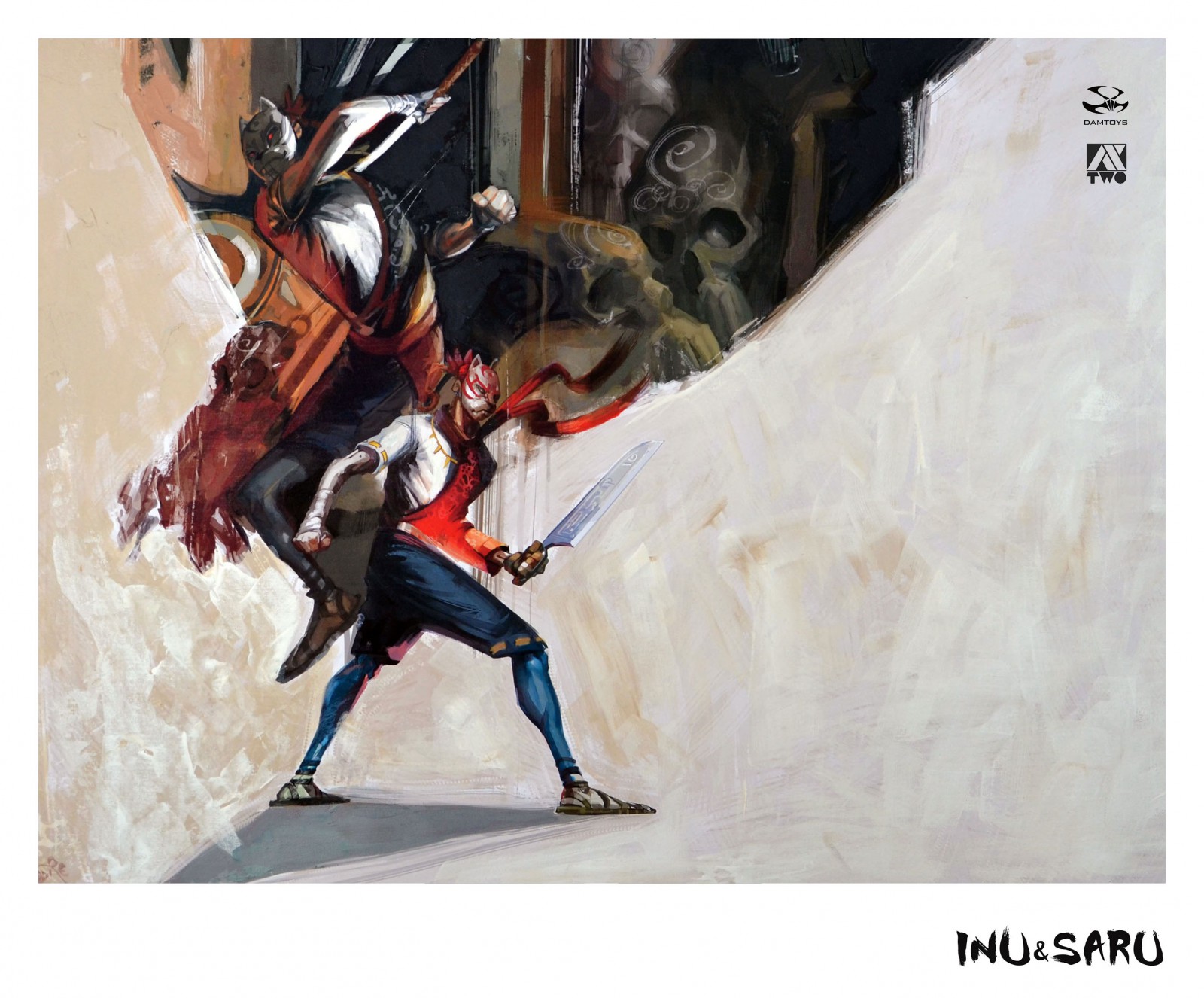 [สั่งจอง]Damtoys X Ax2 1/6 INU & SARU : Ninkyo- Seiji (Oni-ka Ver)