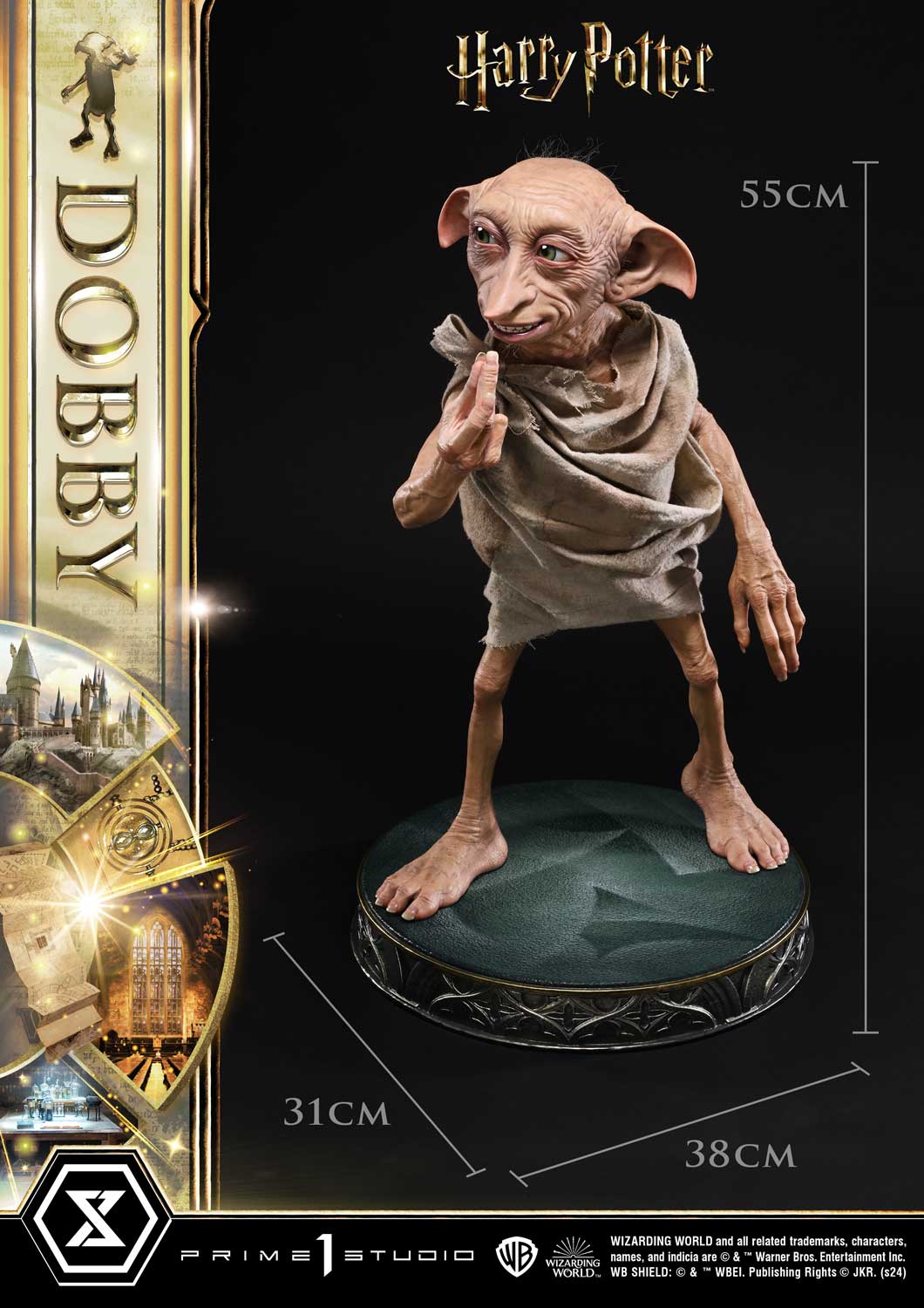 [สั่งจอง]Prime 1 Studio HDMMHP-01 : Dobby 1:2 Scale (Harry Potter)