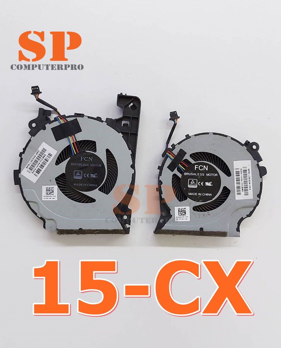 พัดลมโน๊ตบุ๊ค HP OMEN15-CX CPU FAN HP OMEN 15-CX
