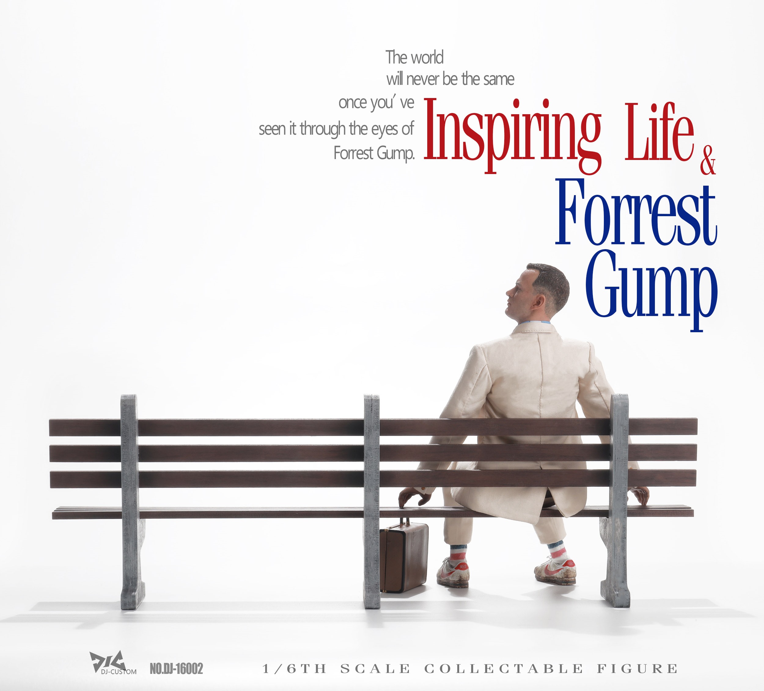 [สั่งจอง] DJ-CUSTOM DJ-16002 1/6 : Inspiring Life & Forrest Gump - Re-order