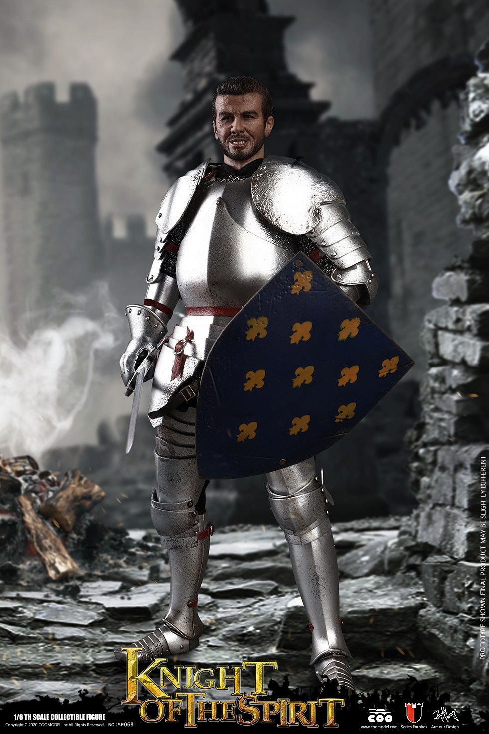 [สั่งจอง] COOMODEL NO.SE068 1/6 SERIES OF EMPIRES - KNIGHT OF THE SPIRIT