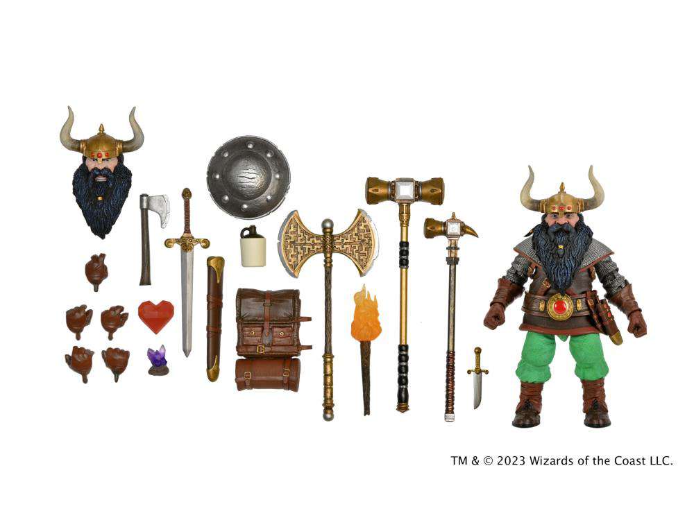[สั่งจอง] NECA 7"scale : Ultimate Elkhorn the Good Dwarf Fighter