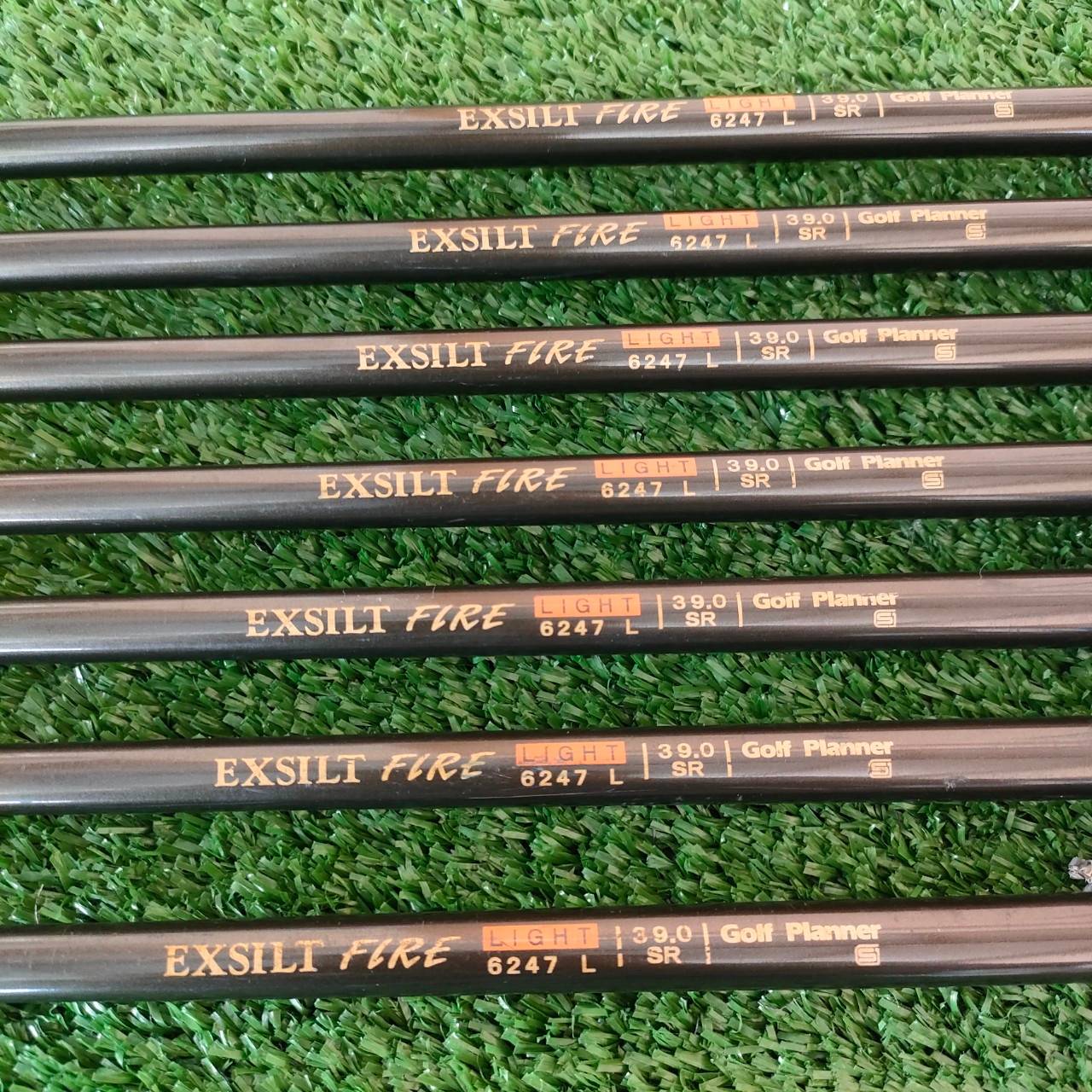 ชุดเหล็ก CARIYFIELD GOLF PLANNER มีเหล็ก 4-9 เเละ PW ก้าน EXSILT FIRE FLEX SR