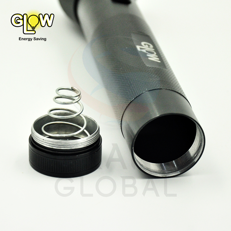 GLOW ไฟฉายเดินป่า ไฟฉาย กระบอกอลูมิเนียม ความสว่างสูง