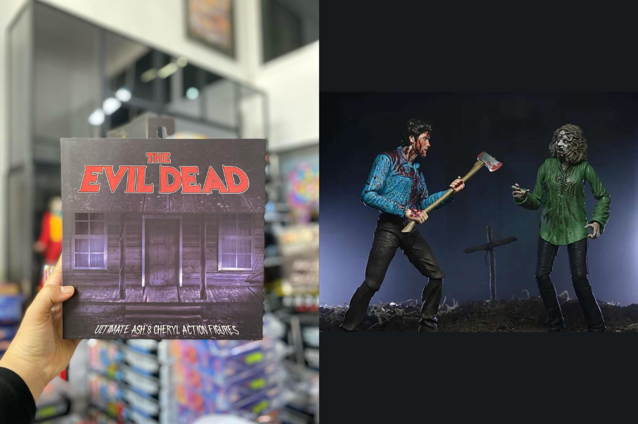 [พร้อมส่ง]"NECA - Evil Dead Ash & Cheryl Williams 2 Pack"