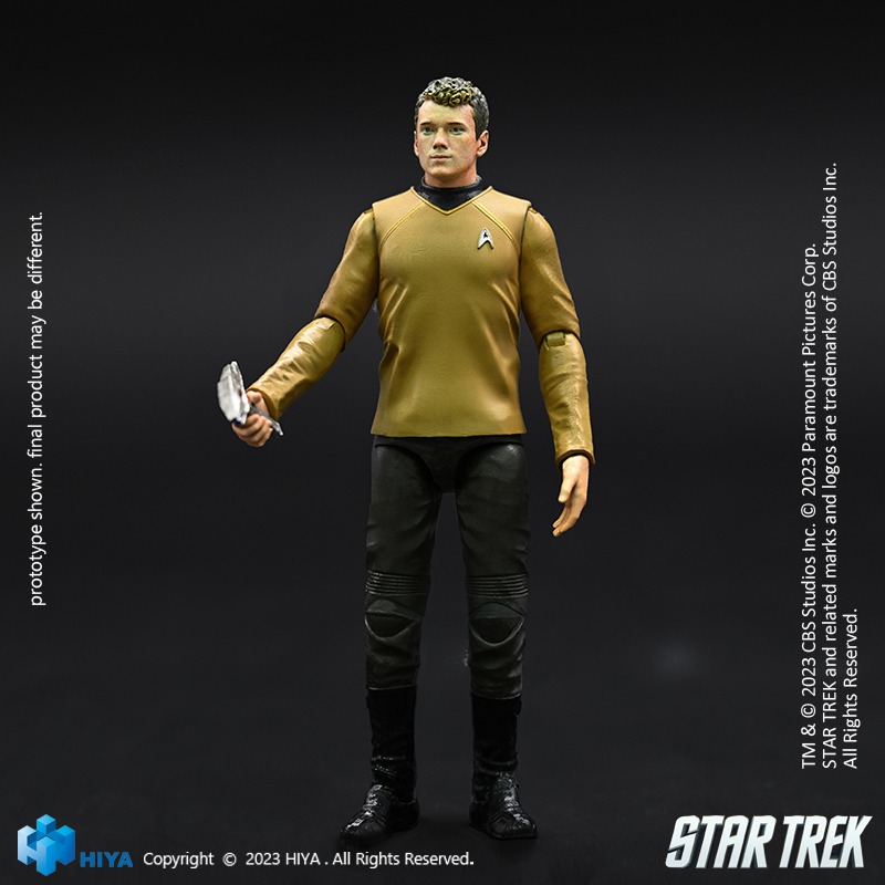 [สั่งจอง]Hiya toys 1/18 EMS0260 EXQUISITE MINI Series : Star Trek 2009 - Chekov (10cm)