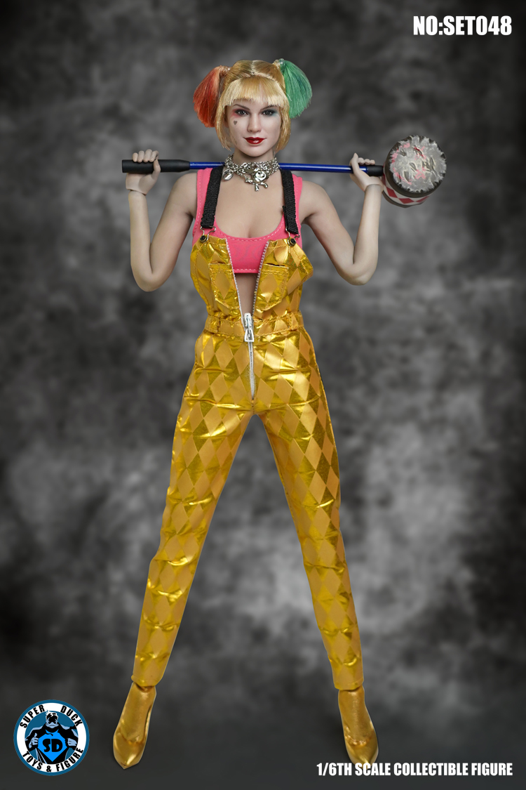 [สั่งจอง]SUPER DUCK SET048 1/6 Cosplay Crazy Female clown