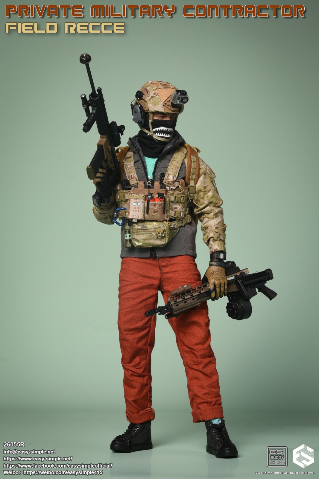 [สั่งจอง]Easy&Simple ES 26055R Private Military Contractor Field Recce