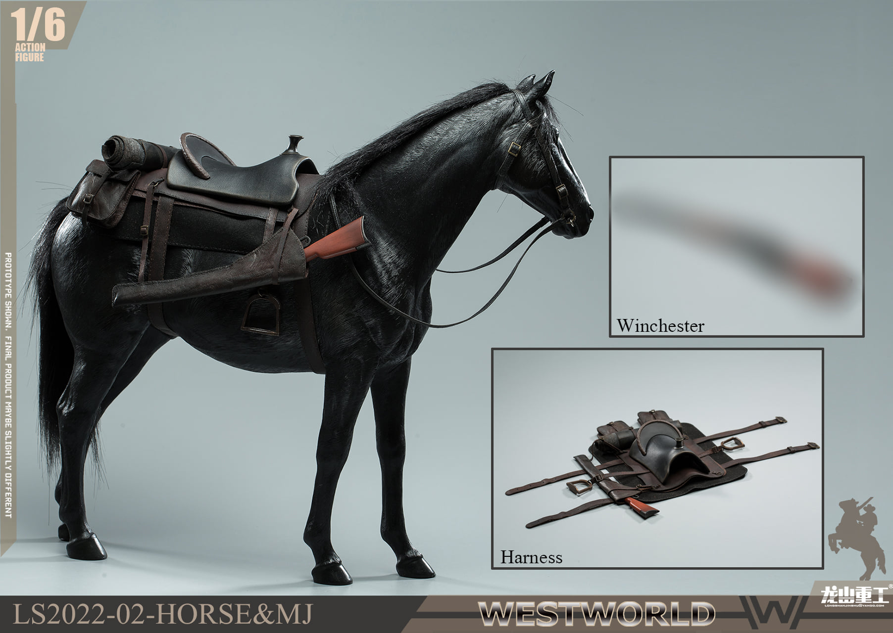 [สั่งจอง]Longshan Heavy Industry 1/6 : Western Paradise Man in Black